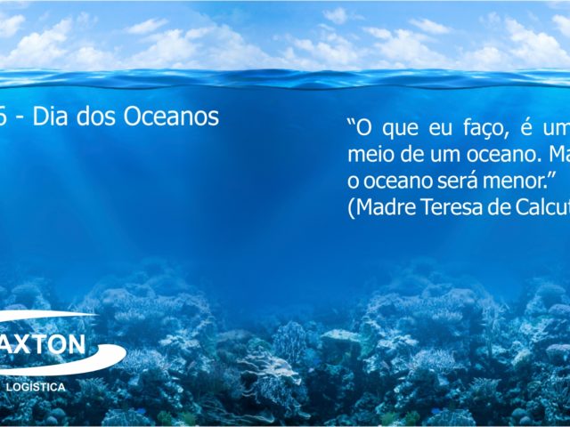 O dia mundial dos oceanos (World Ocean Day) é celebrado em 8 de junho.