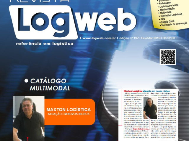 Wagner Cardoso, Diretor comercial da Maxton Logística, fala de novos nichos na Revista Logweb