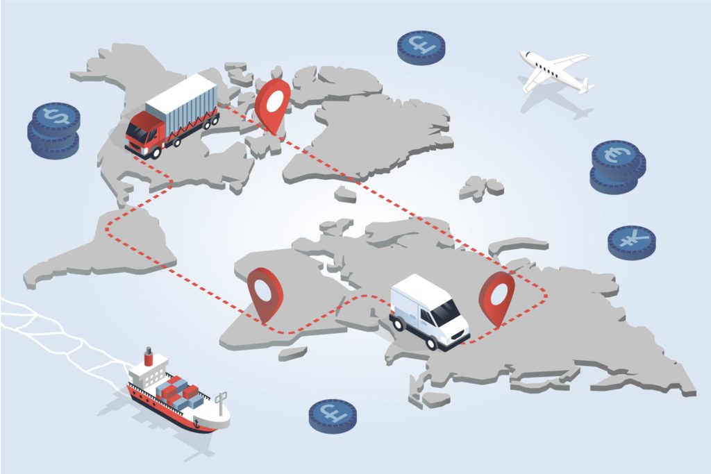 Elementos Essenciais do Transporte de Mercadorias entre Países