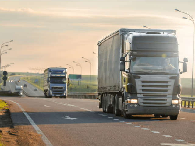 Transporte rodoviário de containers: Estados de SP, PR e SC